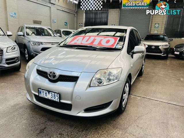 2009 Toyota Corolla Ascent ZRE152R Hatchback