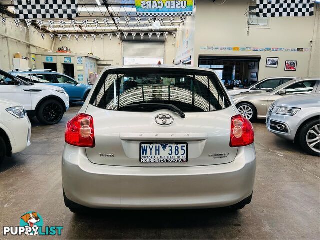 2009 Toyota Corolla Ascent ZRE152R Hatchback