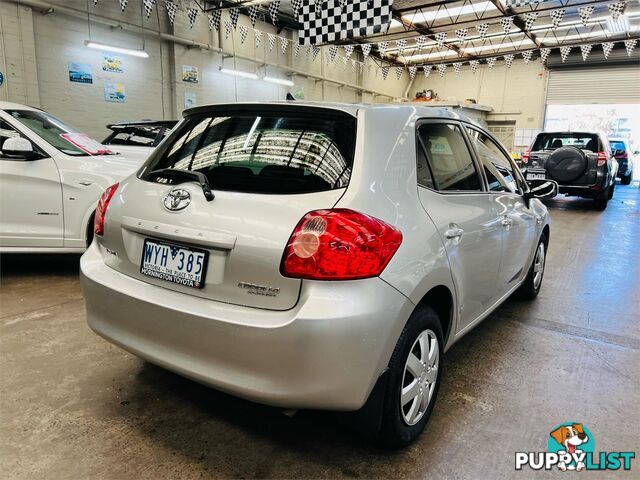 2009 Toyota Corolla Ascent ZRE152R Hatchback