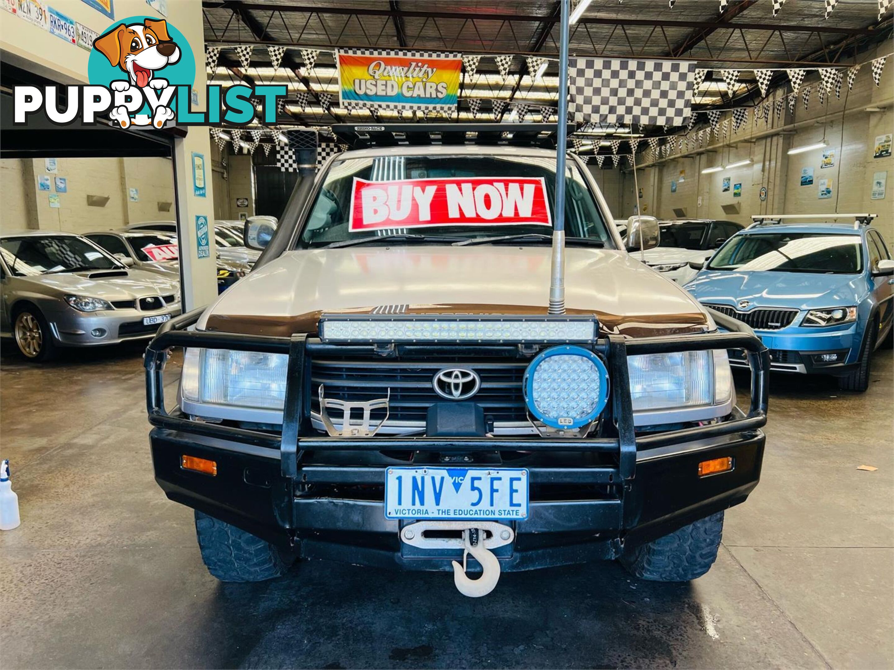 2001 Toyota Landcruiser GXL HDJ100R Wagon