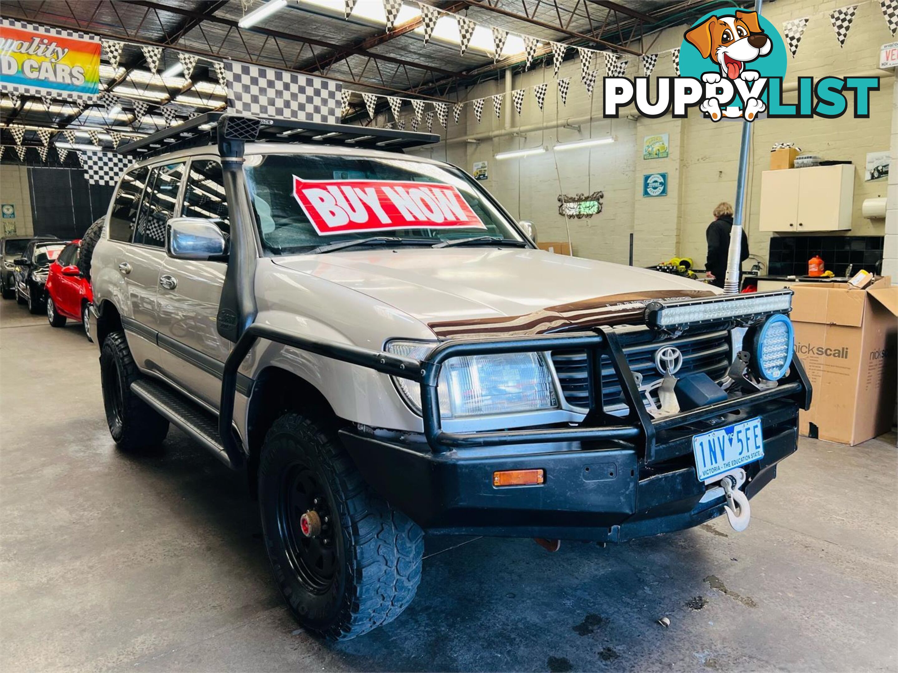 2001 Toyota Landcruiser GXL HDJ100R Wagon