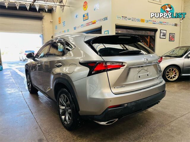 2015 Lexus NX NX200t F Sport AGZ15R Wagon