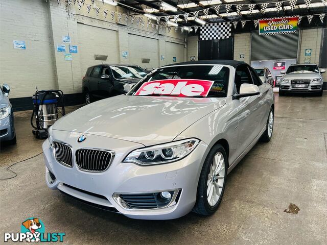 2015 BMW 2 Series 220i Luxury Line F23 Convertible