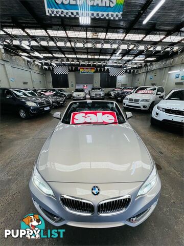 2015 BMW 2 Series 220i Luxury Line F23 Convertible