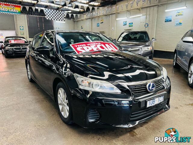 2012 Lexus CT CT200h Prestige ZWA10R Hatchback