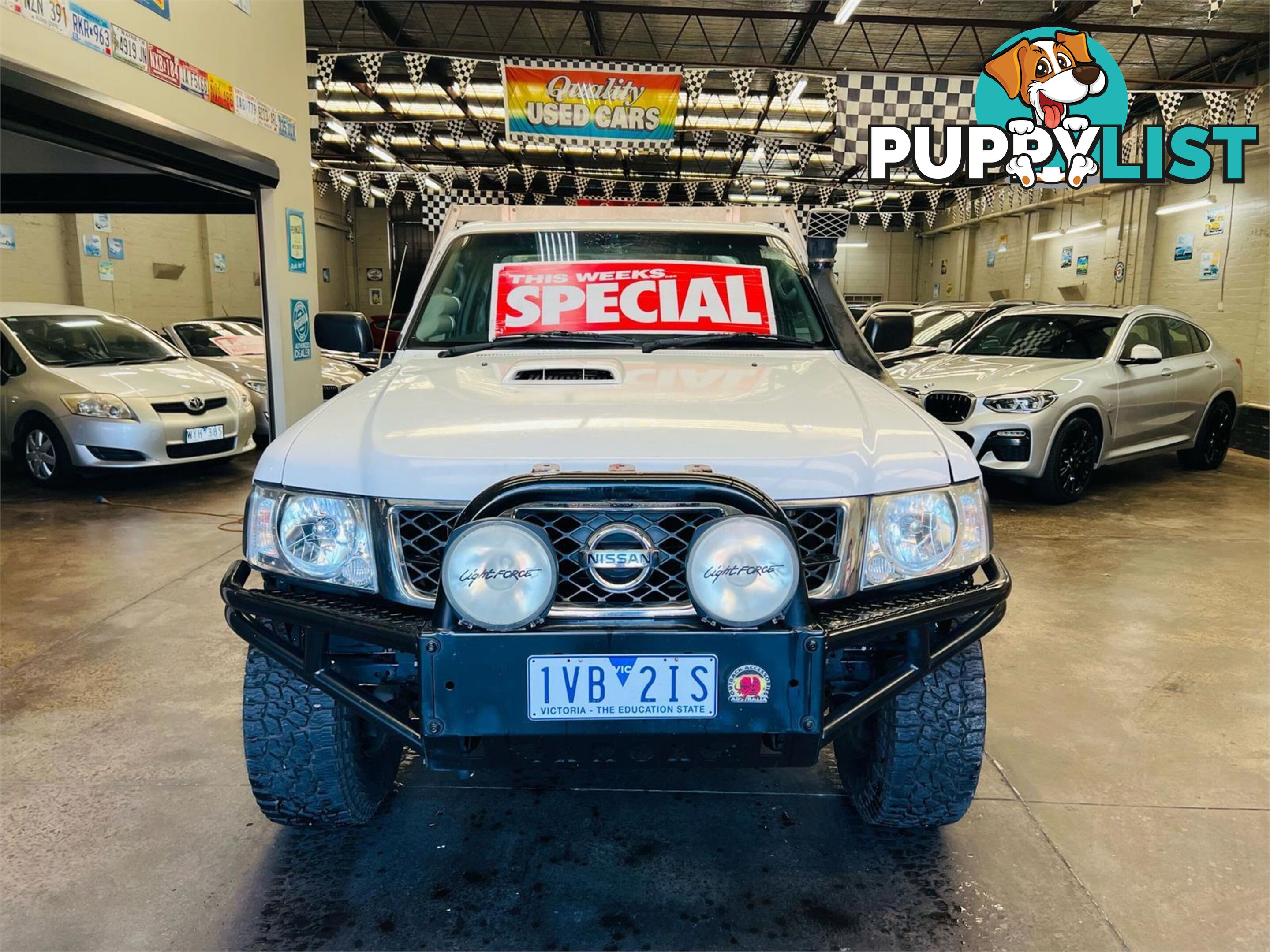 2008 Nissan Patrol DX GU 6 MY08 Cab Chassis