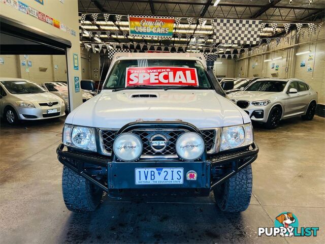 2008 Nissan Patrol DX GU 6 MY08 Cab Chassis