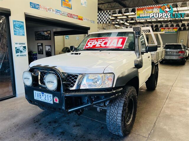 2008 Nissan Patrol DX GU 6 MY08 Cab Chassis