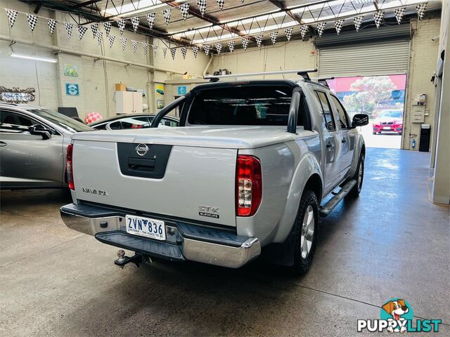 2013 Nissan Navara ST-X Blackline D40 S5 MY12 Utility