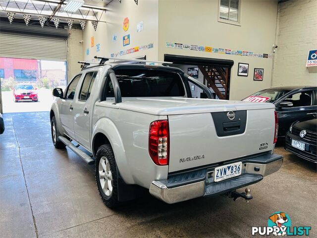 2013 Nissan Navara ST-X Blackline D40 S5 MY12 Utility