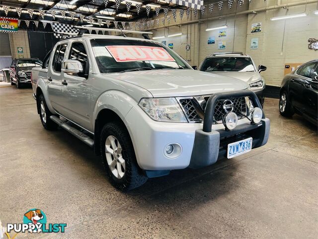 2013 Nissan Navara ST-X Blackline D40 S5 MY12 Utility