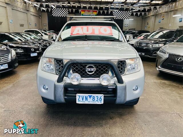 2013 Nissan Navara ST-X Blackline D40 S5 MY12 Utility