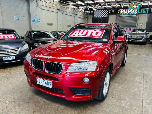 2013 BMW X3 xDrive20d F25 MY1112 Wagon