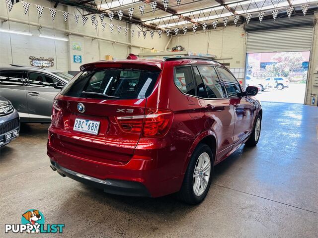 2013 BMW X3 xDrive20d F25 MY1112 Wagon