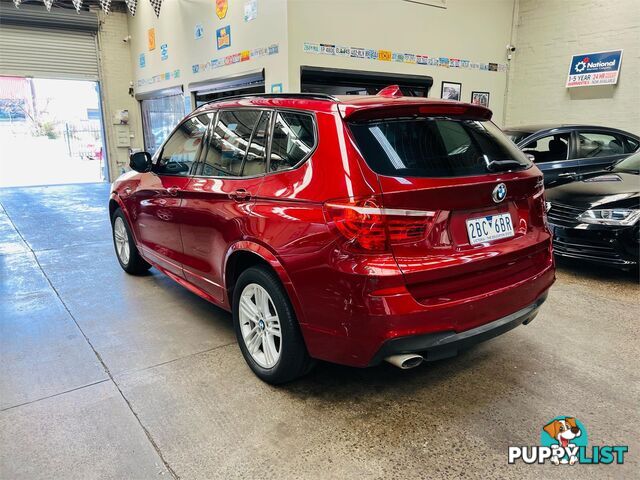 2013 BMW X3 xDrive20d F25 MY1112 Wagon