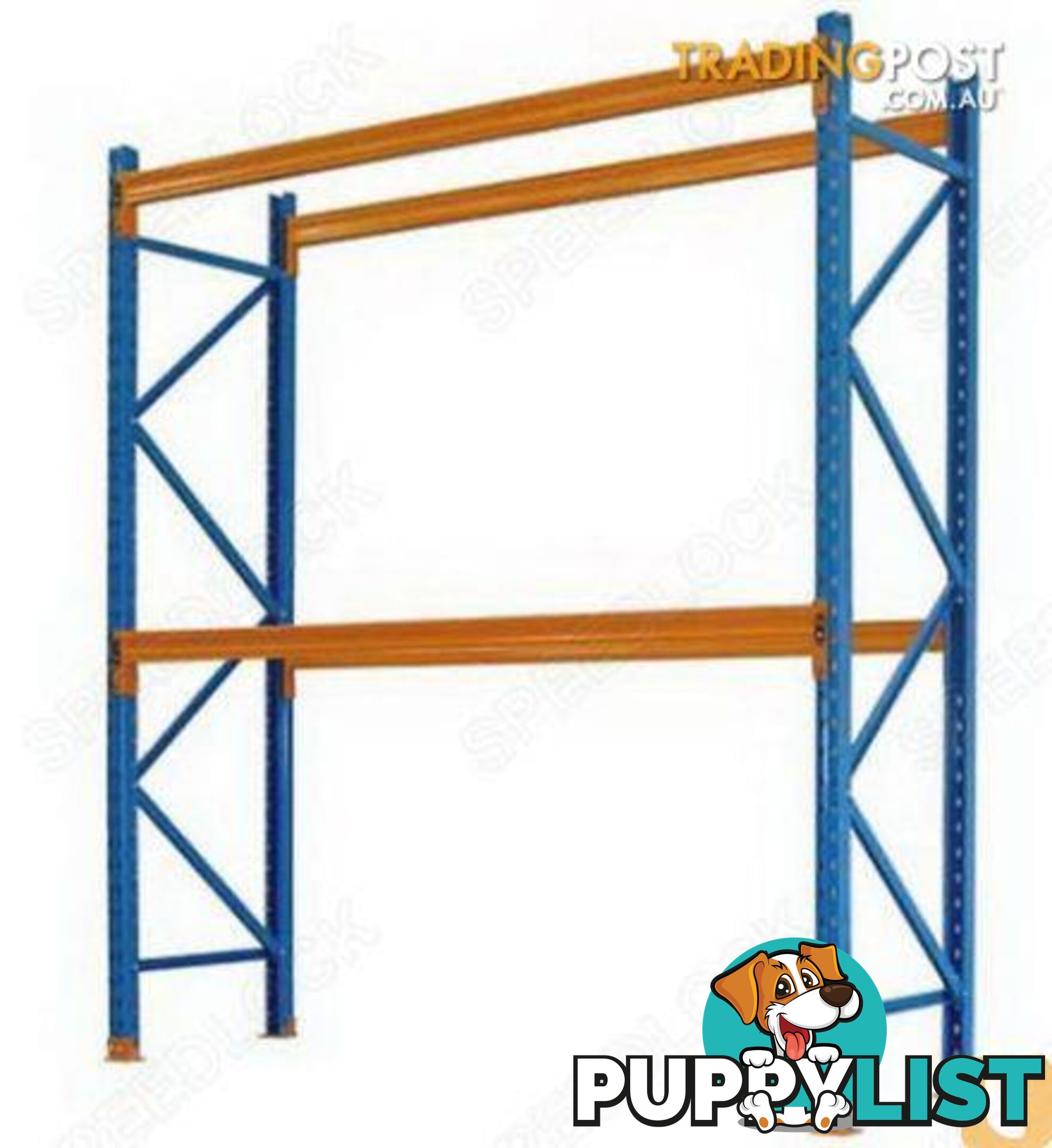 NEW PALLET RACKING FRAMES ONLY 3.6M RACK SHELF SHELVING