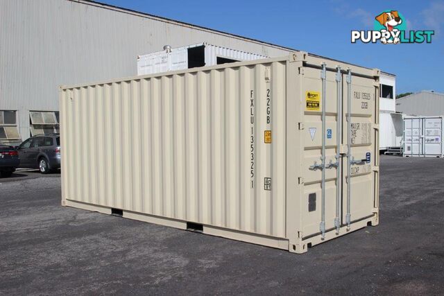 New 20ft Shipping Containers Morisset - From $6850 + GST