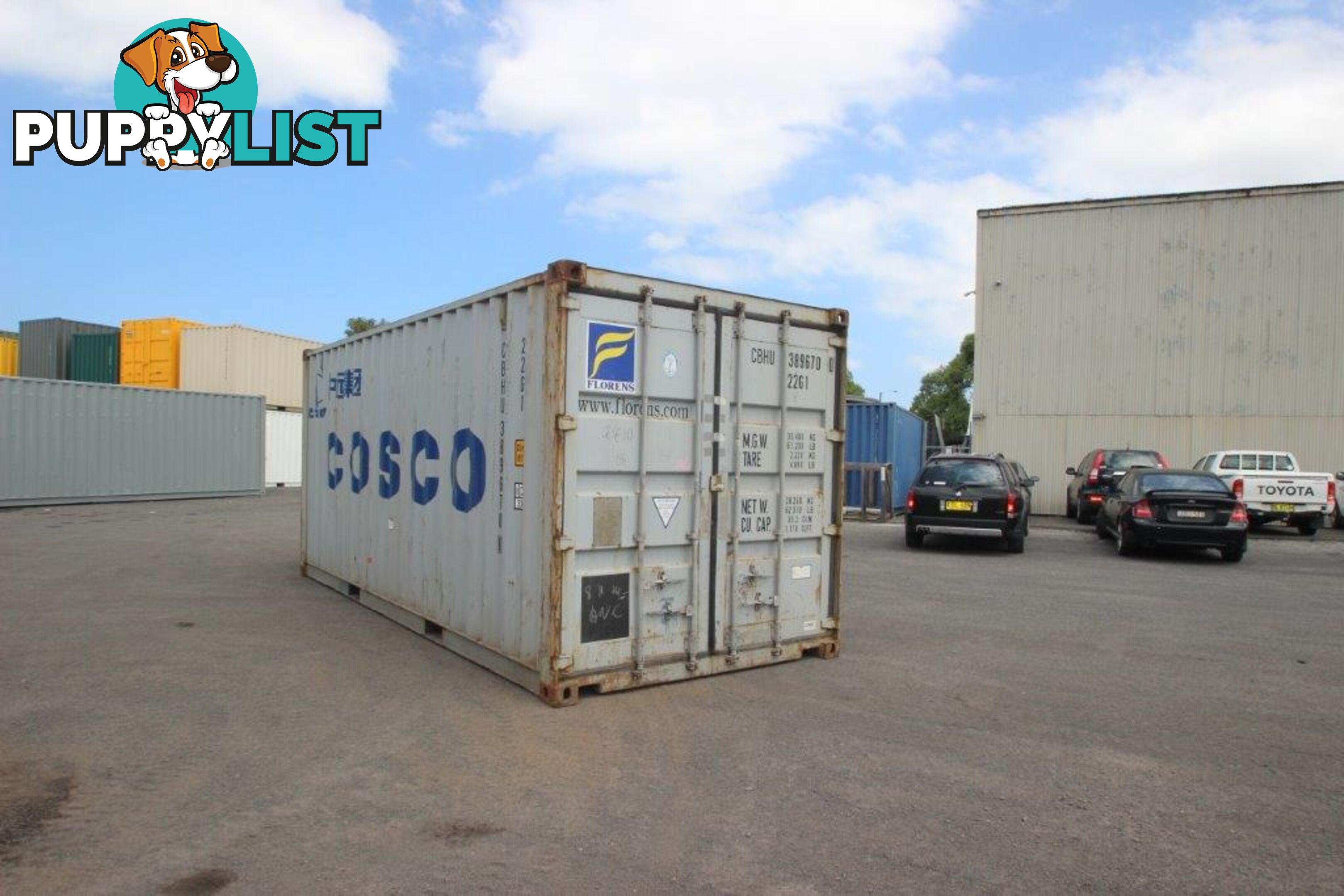 Used 20ft Shipping Containers Cowes - From $2850 + GST