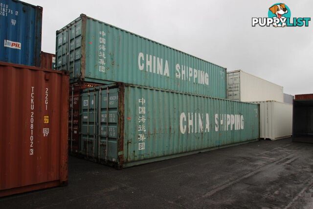 Used 40ft Shipping Containers Leongatha - From $3100 + GST