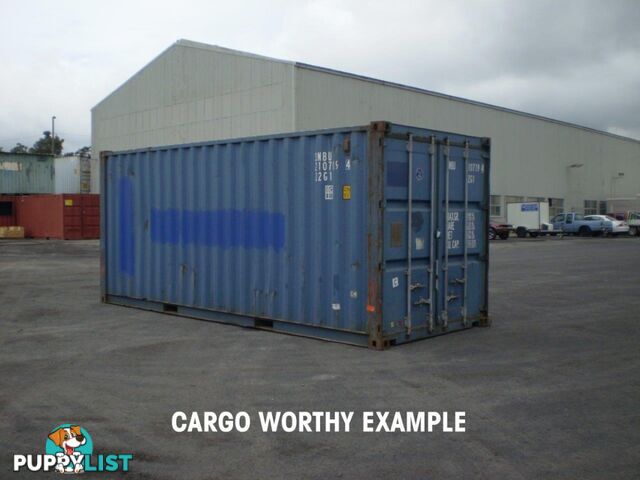 Used 20ft Shipping Containers Margaret River - From $2800 + GST