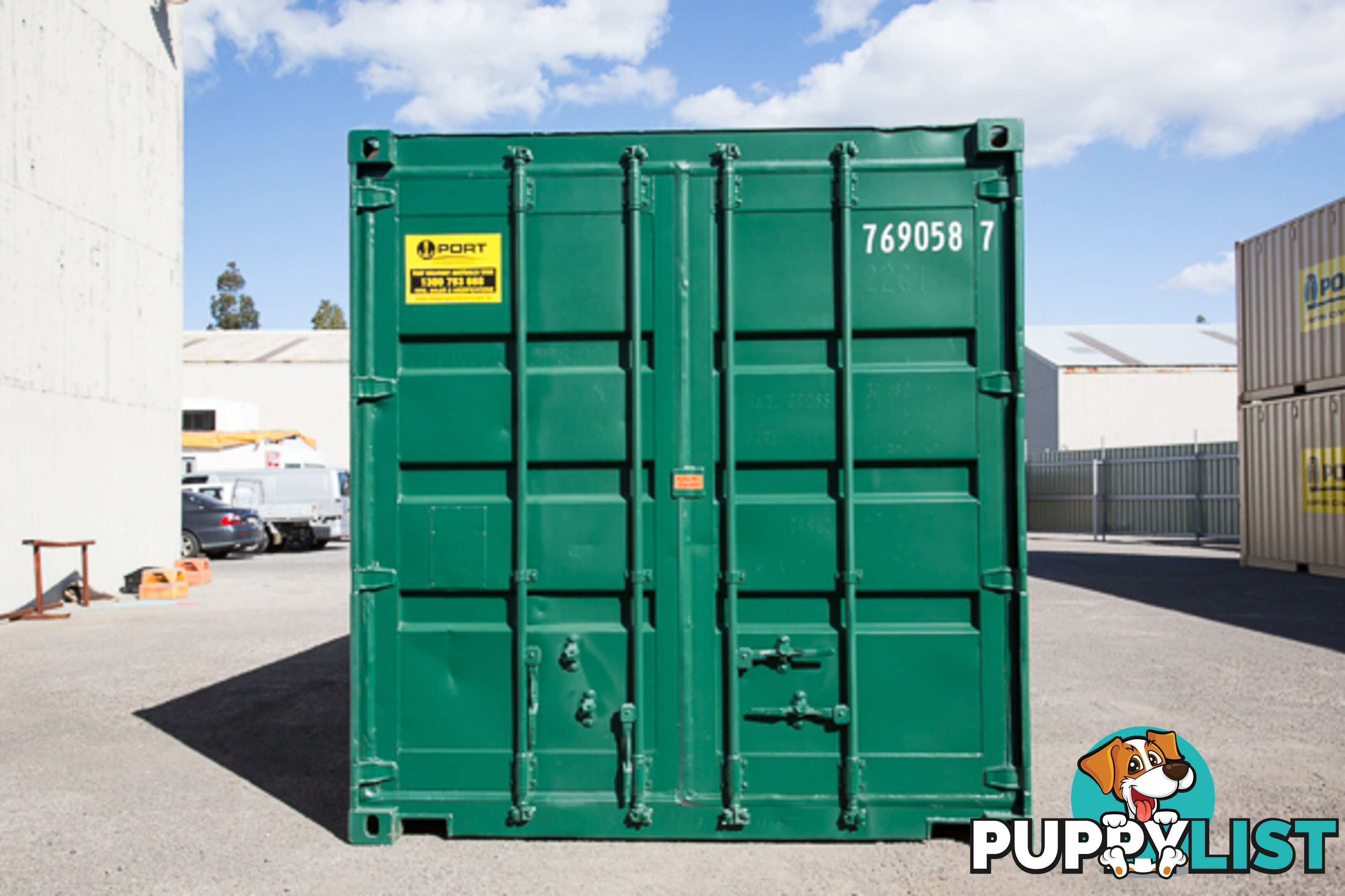Refurbished Painted 20ft Shipping Containers Hervey Bay - From $3900 + GST