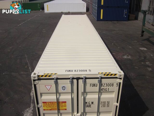 New 40ft High Cube Shipping Containers Ipswich - From $7900 + GST