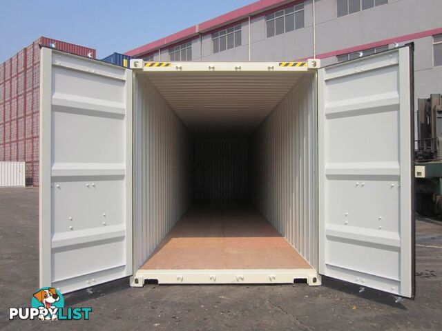 New 40ft High Cube Shipping Containers Ipswich - From $7900 + GST