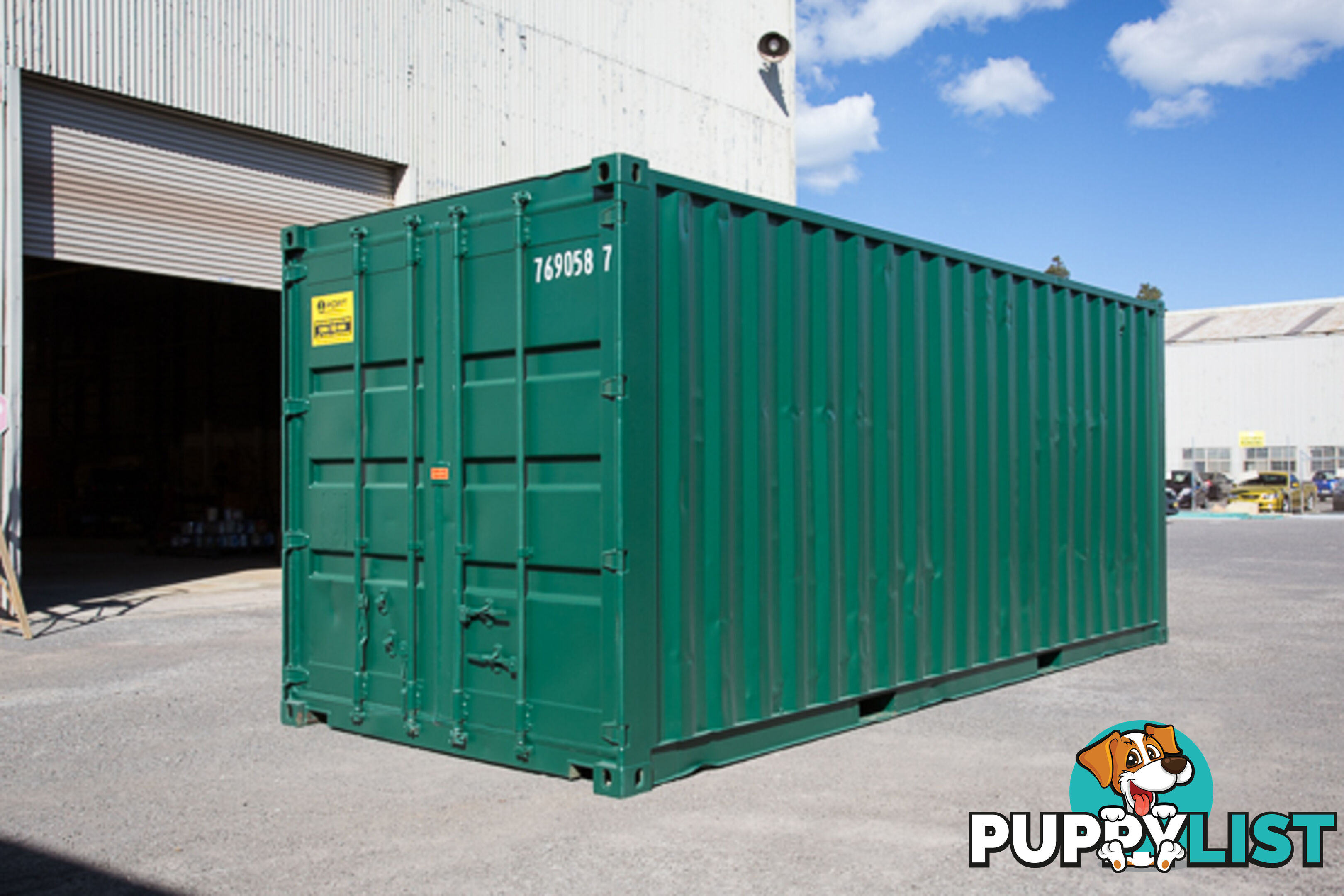 Refurbished Painted 20ft Shipping Containers Boorowa - From $3950 + GST