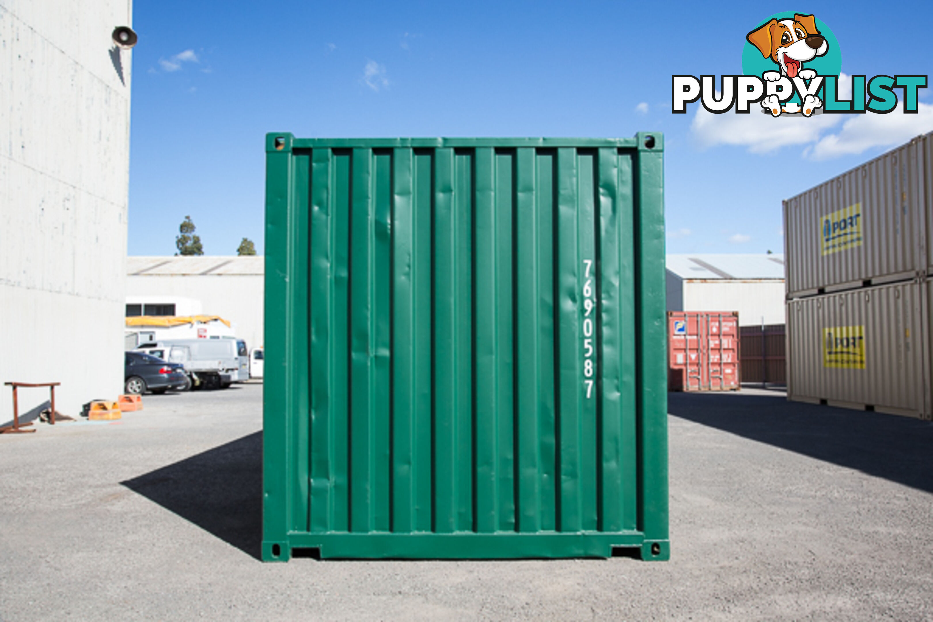 Refurbished Painted 20ft Shipping Containers Boorowa - From $3950 + GST