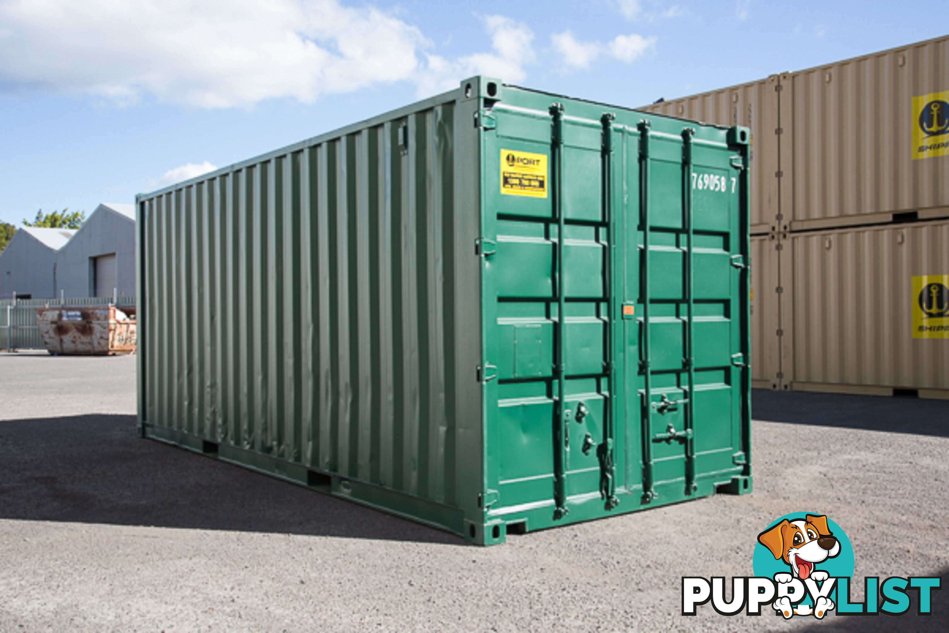 Refurbished Painted 20ft Shipping Containers Boorowa - From $3950 + GST