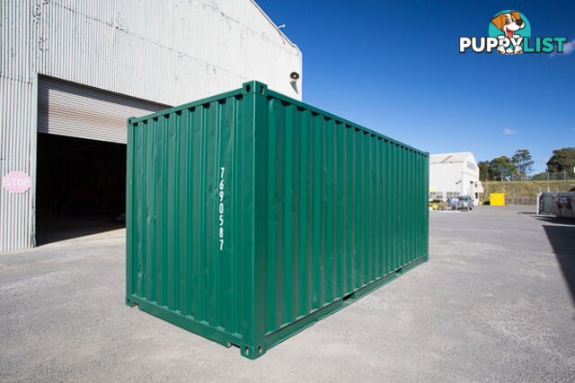 Refurbished Painted 20ft Shipping Containers Raymond Terrace - From $4350 + GST