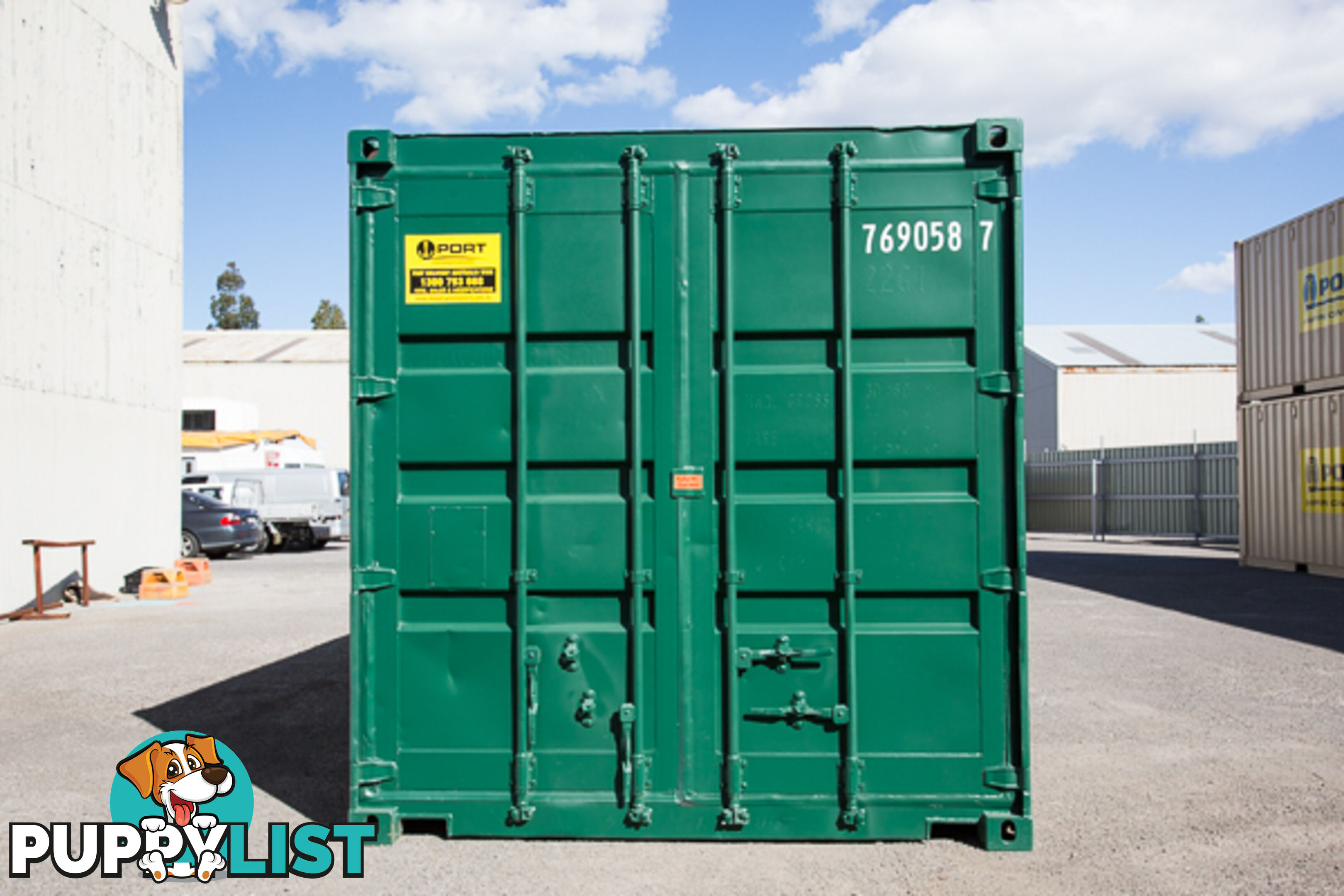 Refurbished Painted 20ft Shipping Containers Loch Sport - From $3850 + GST