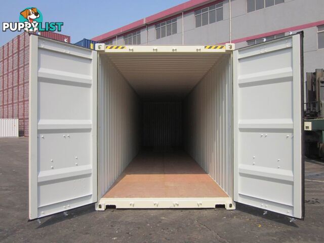 New 40ft High Cube Shipping Containers Armidale - From $7950 + GST