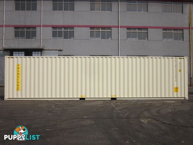 New 40ft High Cube Shipping Containers Lakelands - From $7950 + GST