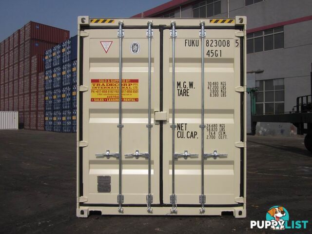 New 40ft High Cube Shipping Containers Lakelands - From $7950 + GST