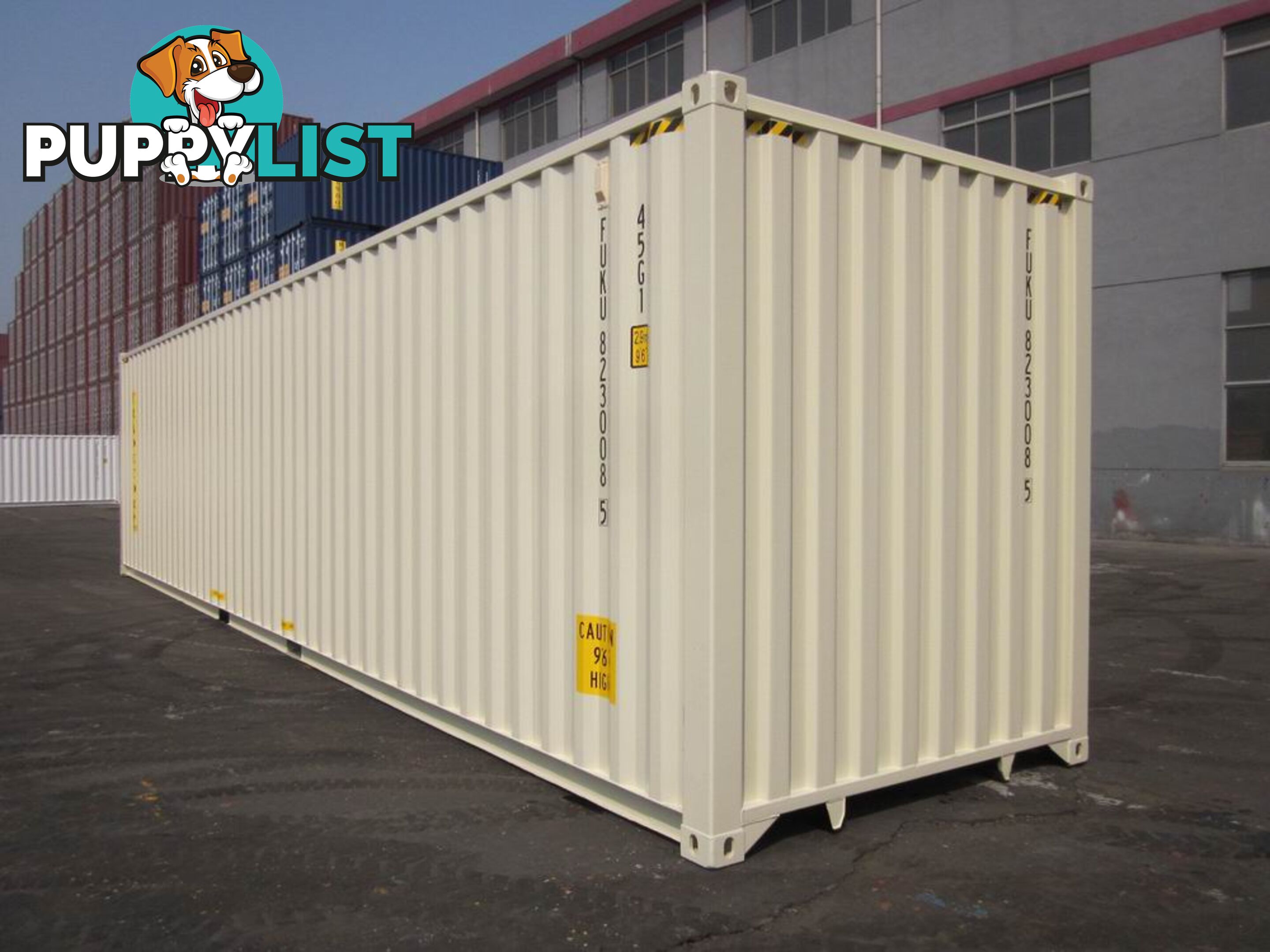 New 40ft High Cube Shipping Containers Maryborough - From $7900 + GST