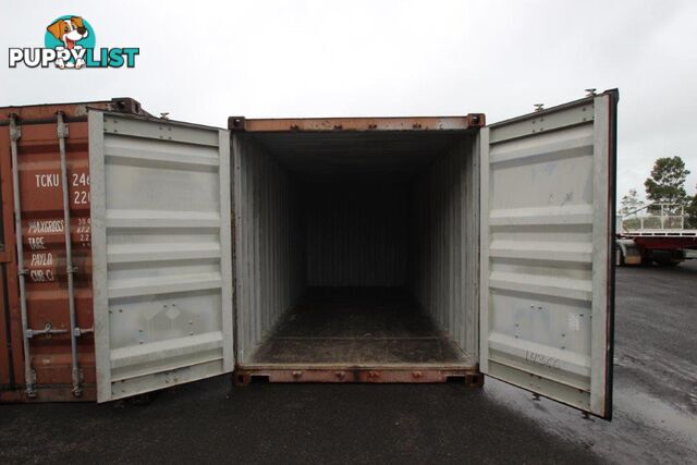 Used 20ft Shipping Containers Seaham - From $3650 + GST