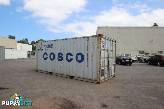 Used 20ft Shipping Containers Seaham - From $3650 + GST