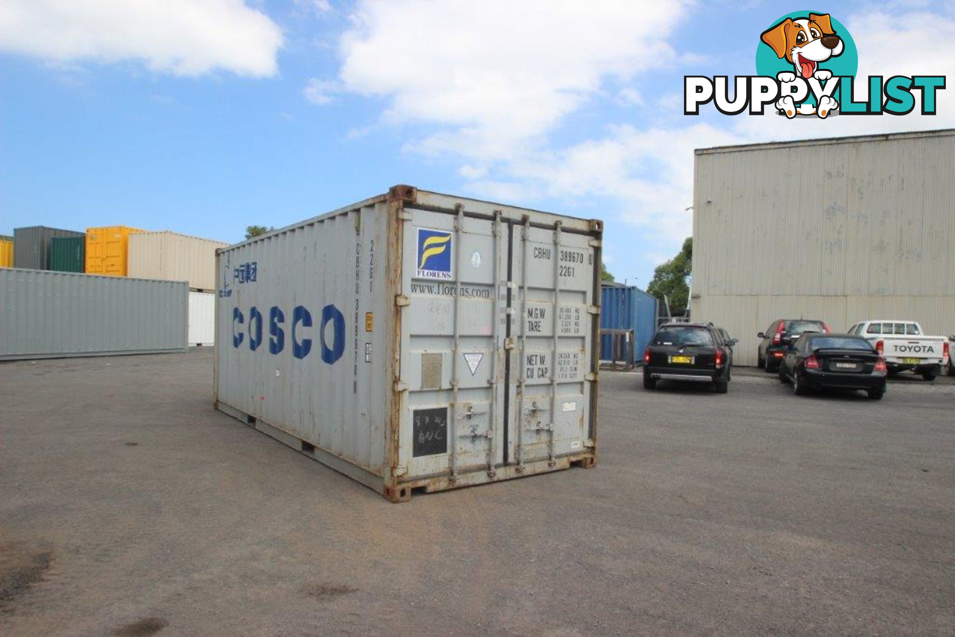 Used 20ft Shipping Containers Seaham - From $3650 + GST