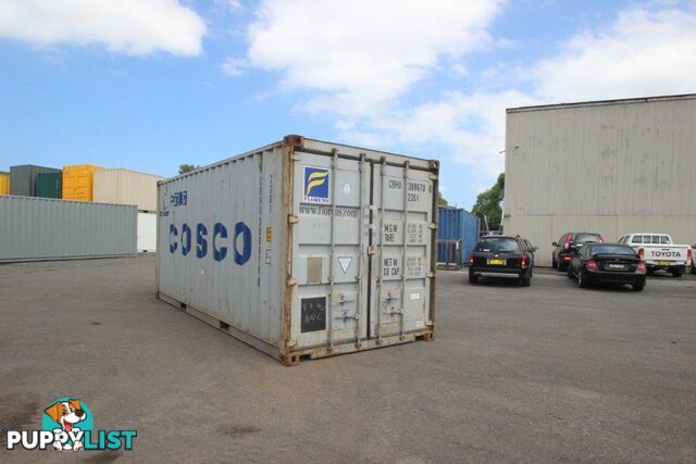 Used 20ft Shipping Containers Seaham - From $3650 + GST