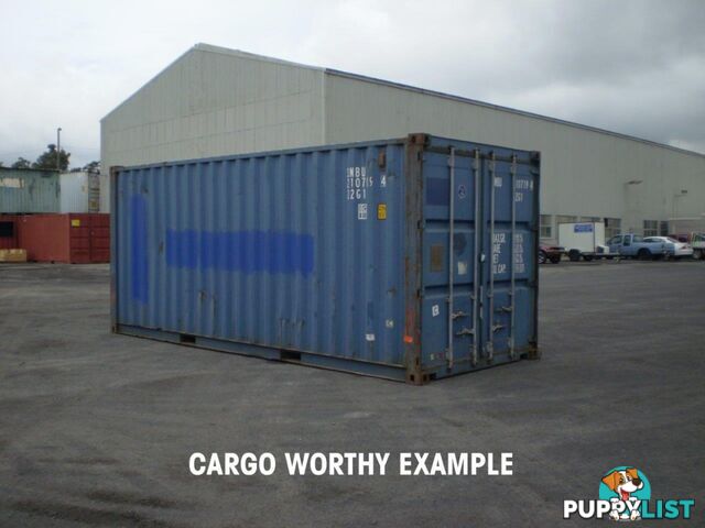 Used 20ft Shipping Containers Seaham - From $3650 + GST