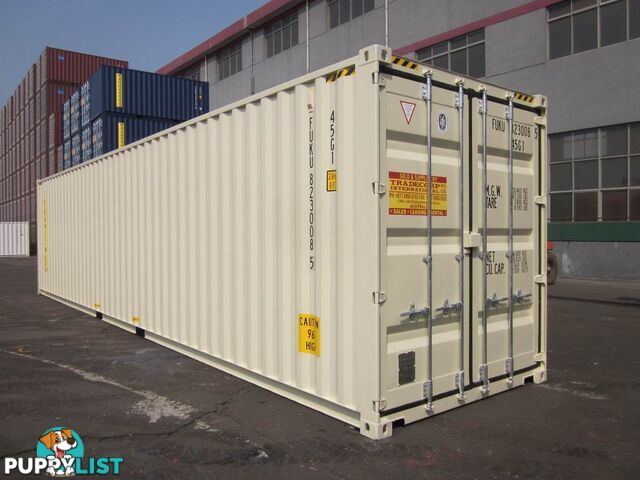 New 40ft High Cube Shipping Containers Ballina - From $7150 + GST