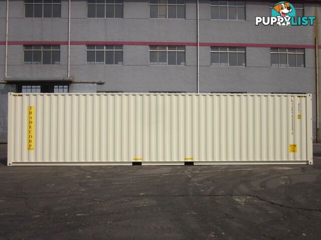 New 40ft High Cube Shipping Containers Gunnedah - From $7950 + GST