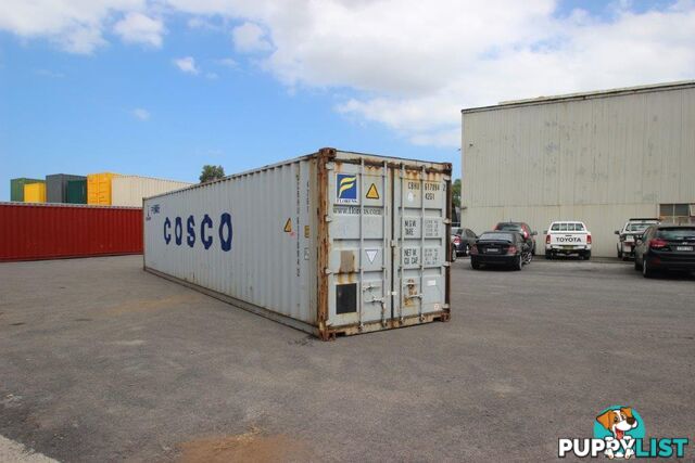 Used 40ft Shipping Containers Whyalla - From $3950 + GST