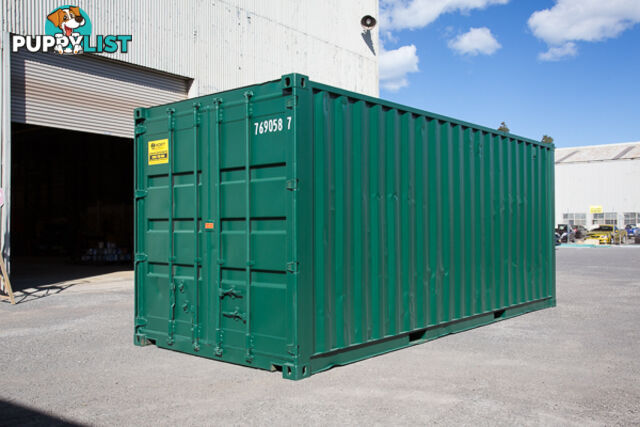 Refurbished Painted 20ft Shipping Containers Yeoval - From $3950 + GST