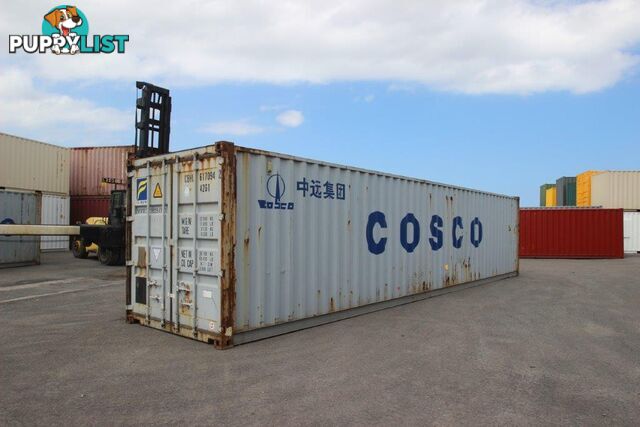 Used 40ft Shipping Containers Clifton - From $3150 + GST