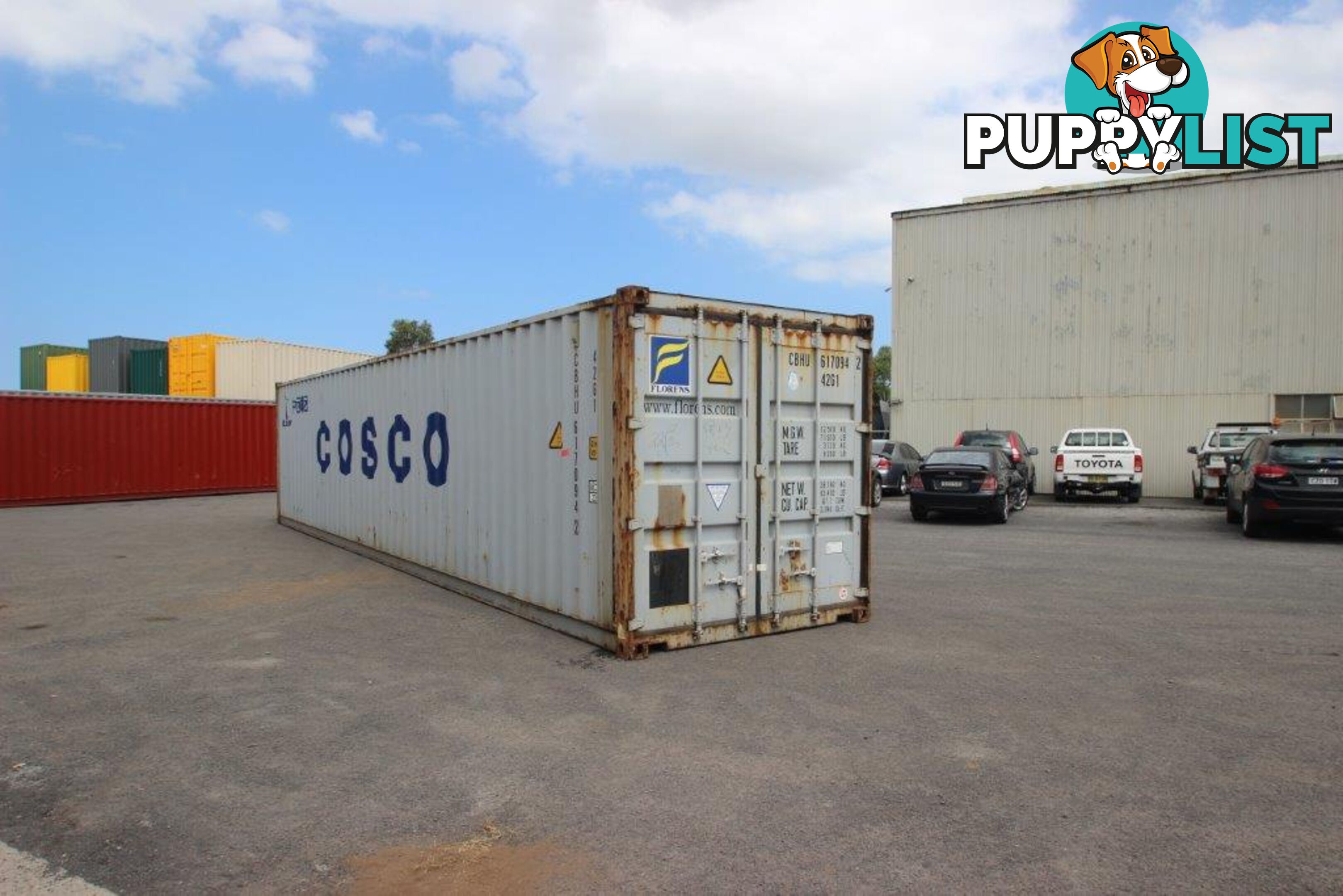 Used 40ft Shipping Containers Clifton - From $3150 + GST