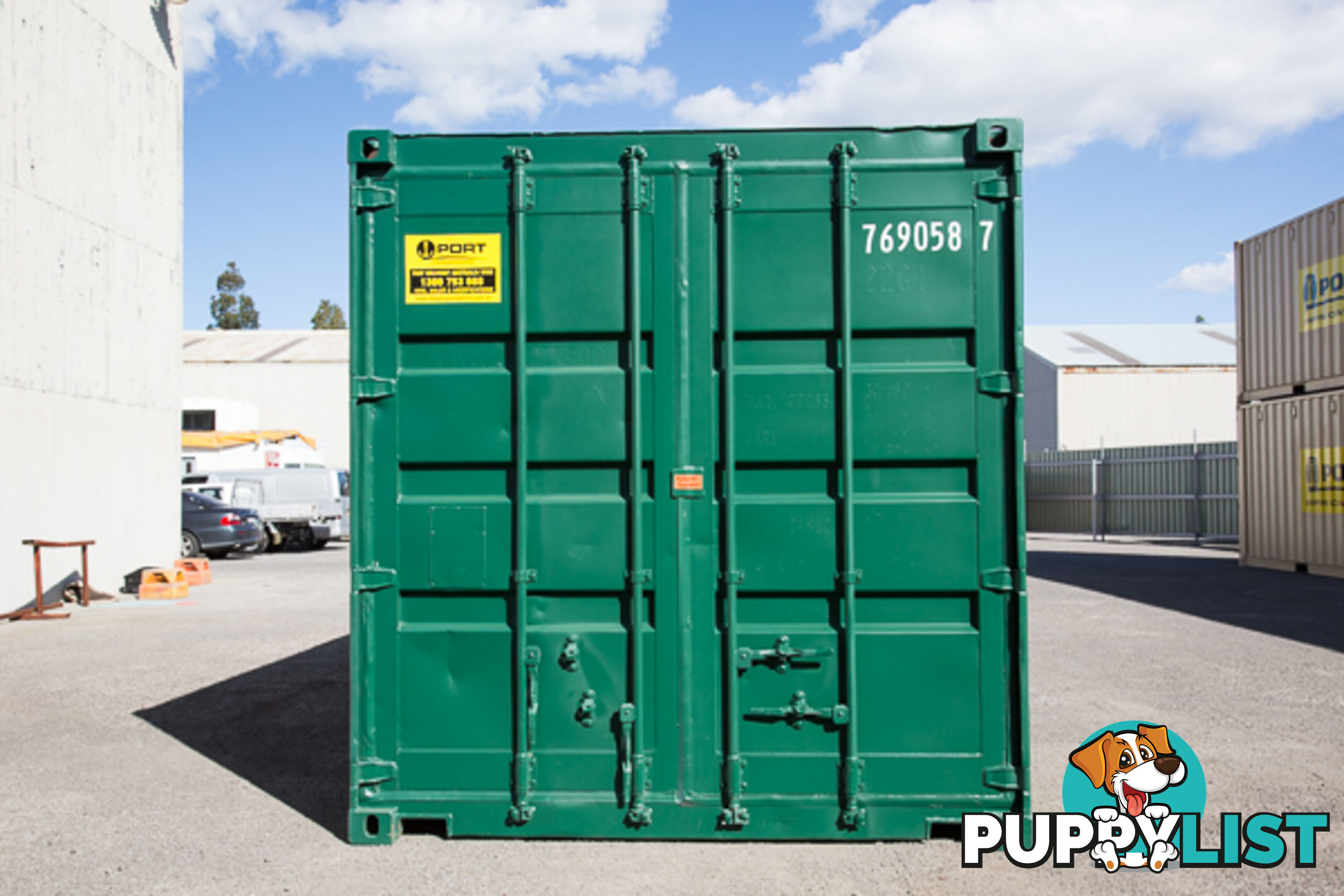 Refurbished Painted 20ft Shipping Containers Werribee - From $3850 + GST