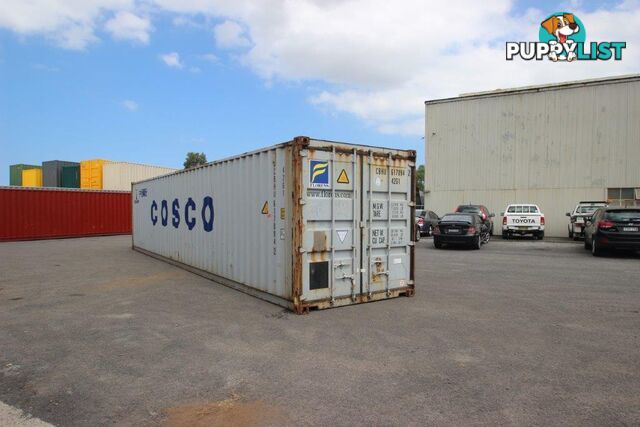 Used 40ft Shipping Containers Heathcote - From $3190 + GST