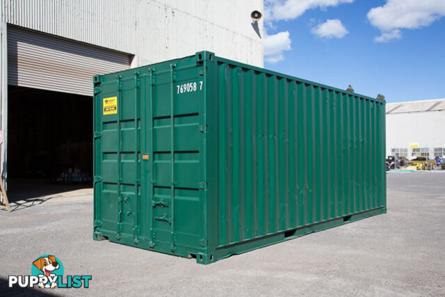 Refurbished Painted 20ft Shipping Containers Ipswich - From $3900 + GST